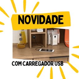 Cozinha Modulada Completa MDF 6 Peças Lombardia com Portas de Vidro - cor Freijó Nero - 6 Cozinha Modulada Completa MDF 6 Peças Lombardia com Portas de Vidro - cor Freijó Nero - 6