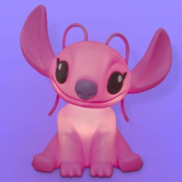 Luminária Angel Stitch Alien Abajur Mesa Grande - Disney - 3 Luminária Angel Stitch Alien Abajur Mesa Grande - Disney - 3