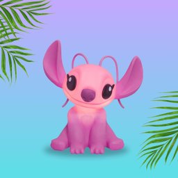 Luminária Angel Stitch Alien Abajur Mesa Grande - Disney - 2 Luminária Angel Stitch Alien Abajur Mesa Grande - Disney - 2