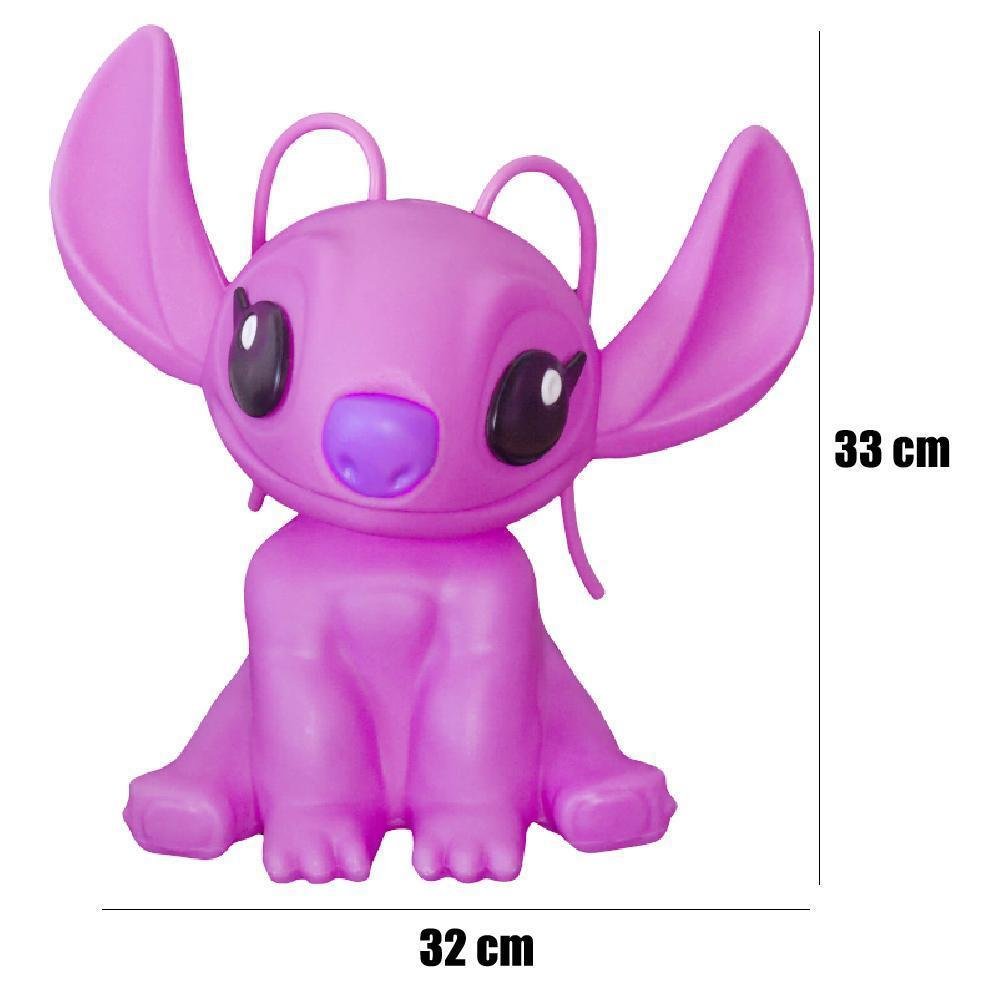 Luminária Angel Stitch Alien Abajur Mesa Grande - Disney