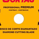 Ver imagem 2 de Disco de Corte Diamantado Profissional Premium 180 Mm Cortag