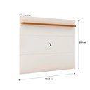 Ver imagem 2 de Painel para Tv até 50 Polegadas Bahamas 136cm - Via Nossa - Off White e Cedro