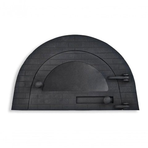 Porta Forno Ferro Igloo com Vidro Libaneza 24,5x38,5cm