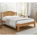 Ver imagem 1 de Cama de Casal 197cm X 146cm Freijó Grécia Madeira Pinus - Cavazotto