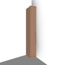 Ver imagem 2 de Guarda Roupa Modulado 1 Porta com Prateleiras 322mm Setiba Plus Carvalho/carvalho