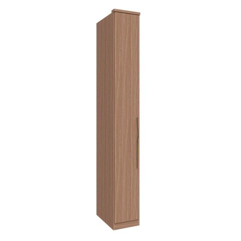 Guarda Roupa Modulado 1 Porta com Prateleiras 322mm Setiba Plus Carvalho/carvalho