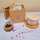 Ver imagem 3 de Vela 90 Gramas com Pote de Mdf para Presente Cera de Coco