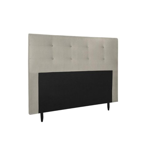 Cabeceira Cama Box Casal 160cm - Bege Suede