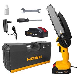 Motosserra Elétrica  Sem Fio Bateria 20v Mini Motoserra15cm com Maleta de Acessórios