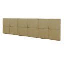 Ver imagem 1 de Cabeceira Cama Casal Queen México 1,60 Box Estofada - Caramelo Suede