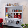 Armário de Cozinha Organizador Amélia - Branco - 2