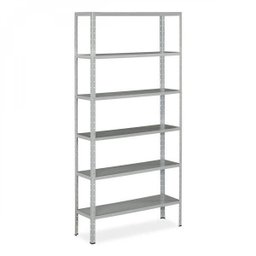 Estante Multiuso de Aço 6 Prateleiras 198cmx93cmx40cm Bariloche Fabone Móveis - 2 Estante Multiuso de Aço 6 Prateleiras 198cmx93cmx40cm Bariloche Fabone Móveis - 2