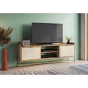 Ver imagem 5 de Rack Para TV 70 Pol Palhinha 28930 Linha Oslo Hanover Artesano
