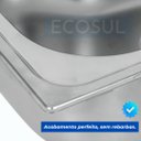 Ver imagem 2 de Cuba Gourmet Main Inox 304 Tamanho 40x50 C/ Acessórios