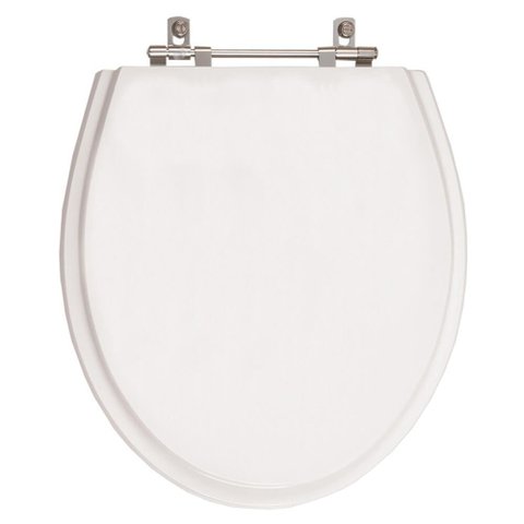Assento Sanitário Poliester Ritz Branco para Vaso Deca
