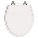 Ver imagem 1 de Assento Sanitário Poliester Ritz Branco para Vaso Deca
