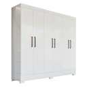 Ver imagem 2 de Guarda-roupa Infantil 6 Portas Poesia