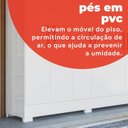 Ver imagem 5 de Guarda-roupa Infantil 6 Portas Poesia