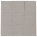 Ver imagem 7 de Puff Decorativo Para Sala de Estar Quadrado Milano 90x90cm W01 Bouclê Bege - Lyam Decor
