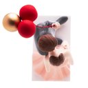 Ver imagem 4 de Figura Decorativa Wolff Resina Casal 12,5x7,5x31cm 61531