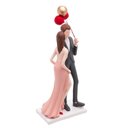 Ver imagem 3 de Figura Decorativa Wolff Resina Casal 12,5x7,5x31cm 61531