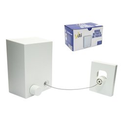 Varal Retrátil de Parede em Aço Inox Até 4,2 metros - 1