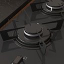 Ver mais imagens de Fogão 5 Bocas Itatiaia Electra Glass New com Acendimento Automático Preto Bivolt