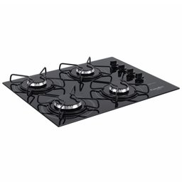 Cooktop 4 Bocas a Gás Acendimento Automático Bivolt Esmaltec - 1