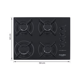Cooktop 4 Bocas a Gás Acendimento Automático Bivolt Esmaltec - 6