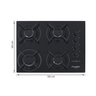Cooktop 4 Bocas a Gás Acendimento Automático Bivolt Esmaltec - 6