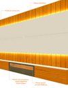 Ver imagem 3 de Painel e Home Rack Suspenso 260 Reflecta LED Akin Madeira