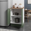 Ver imagem 4 de Balcão 2 Portas 60cm com Tampo com Rodapé Ipanema CabeCasa MadeiraOriginals