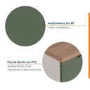 Ver imagem 5 de Balcão 2 Portas 60cm com Tampo com Rodapé Ipanema CabeCasa MadeiraOriginals