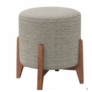 Puff Thor Linho Cinza