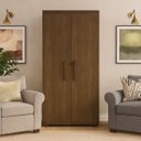 Ver imagem 5 de Armário Multiuso 5 Prateleiras 2 Pts c/ Chave 100% MDF Apollo Legno