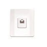 Tomada Rj45 Pezzi Sobrepor Branco Sistema X 1 Conector - 1