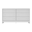Ver imagem 3 de Cômoda Infantil 136cm com 6 Gavetas Flex Multimóveis Branco