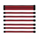 Ver imagem 1 de Kit de Cabo Extensor Sleeved para Fonte Cooler Master Vermelho/preto Rdbk Gl Pvc 30 Cm 7 Cabos - Cma