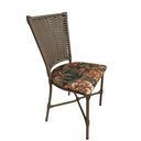 Ver imagem 4 de 2 Cadeira Vivara Mesa Jantar Estofada Cozinha Fibra Sintética Areia