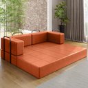 Ver imagem 3 de Sofa Cama Modular 2 Lugares 160 Cm New Monaco Corino Dallas Vconcept New Dallas