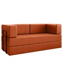 Ver imagem 1 de Sofa Cama Modular 2 Lugares 160 Cm New Monaco Corino Dallas Vconcept New Dallas