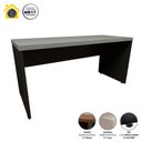 Ver imagem 3 de Escrivaninha 150cm com Gaveteiro 3 Gavetas Escritório F5 Cor:cinza Sagrado com Preto