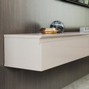 Ver imagem 5 de Rack Suspenso para TV até 55 Polegadas MDF 134,4cm 2 Gavetas Aspen 1.35