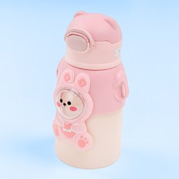 Garrafinha C/ Canudo Squeeze Infantil:lilás - 1