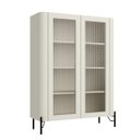 Ver imagem 2 de Cristaleira Mdf Vidro Canelado L98,5 X A134cm