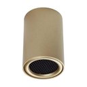 Ver imagem 1 de Plafon Spotline 1179/1 Cup Ø6x9cm Alumínio Dourado Fosco 1xmr16