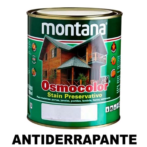 Stain Osmocolor Montana Antiderrapante Castanho 0,9l 33b083110