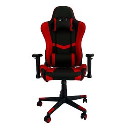 CADEIRA GAMER STI PRETO/VERMELHO - CH-7001 - 1