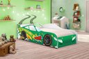 Ver imagem 4 de Cama Carro Vrooom Verde Solteiro