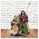 Ver imagem 1 de Presépio Estátua Sagrada Família Jesus 25cm